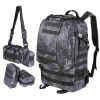 Camping Backpack(black pythons grain)
